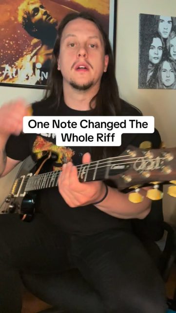 What does the change remind you of? #guitar #guitarlesson #guitartips #prs #prspulseartist
