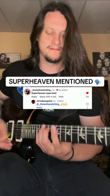 Did someone say SUPERHEAVEN?! #guitar #prs #guitartok #music #cover