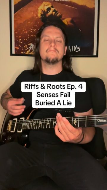 Senses Fail - Buried A Lie #riffsandroots #sensesfail #guitar #nostalgia