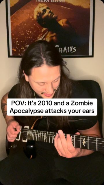 I tried out for my old metal band with this song 😂 #nostalgia #metalcore #thedevilwearsprada #guitar #myprs